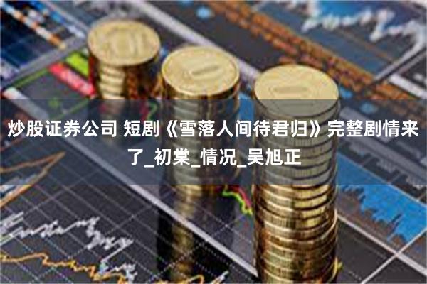 炒股证券公司 短剧《雪落人间待君归》完整剧情来了_初棠_情况_吴旭正