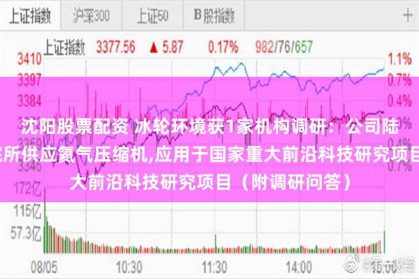 沈阳股票配资 冰轮环境获1家机构调研：公司陆续为多家科研院所供应氦气压缩机,应用于国家重大前沿科技研究项目（附调研问答）